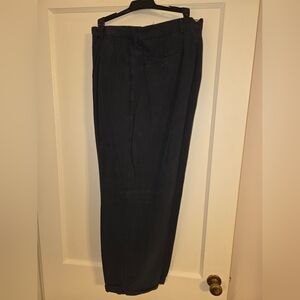 Reunion Men's Black Silk Pants 36x30